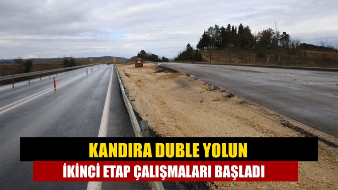 Karayolları 1. Bölge Müdürlüğü tarafından 19 kilometrelik bölümü tamamlanan Kandıra