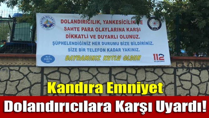 Kandıra İlçe Emniyet Müdürlüğü, Kurban Bayramı öncesi sahte para ve