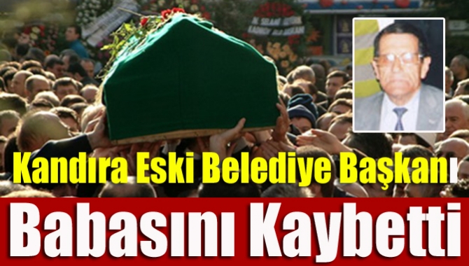 Kandıra eski Belediye Başkanı Ercüment Şahin’in babası Mehmet Şahin (80)