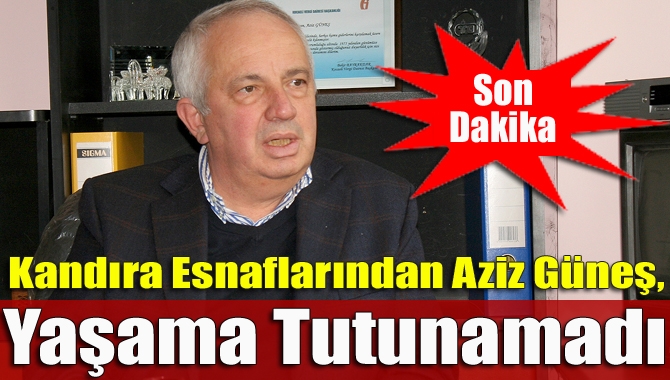 Geçtiğimiz hafta aniden geçirdiği kalp krizi sonucu yoğun bakımda tedavi
