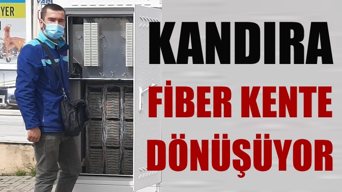 Türk Telekom Kandıra Şube Müdürü Hamza Tüfenk, ilçeye 23 adet
