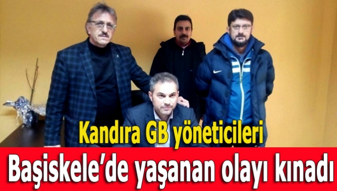 Kandıra Gençler Birliği Belediyespor Kulübü yöneticileri Başiskele’deki maçın ardından yaşanan