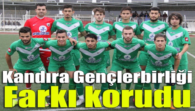 Kandıra GB, Süper Amatör Ligi B Grubunun zirve mücadelesinde Gebze