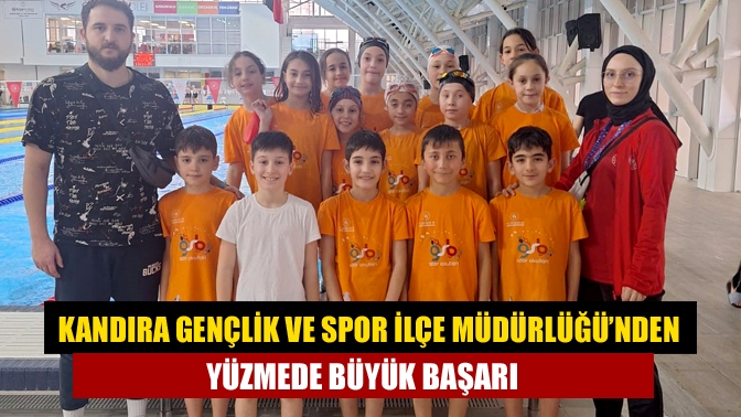 Kandıra’nın sporcuları, ulusal yüzme yarışmalarında başarılı olarak final vizesi aldı.