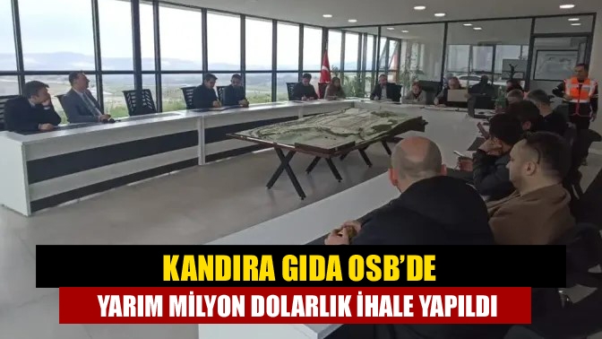 Kandıra Gıda İhtisas Organize Sanayi Bölgesi'nde (GİOSB) 497 bin 419