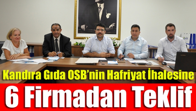 Kandıra Gıda İhtisas Organize Sanayi Bölgesi'nde yapılacak olan gıda fabrikaları