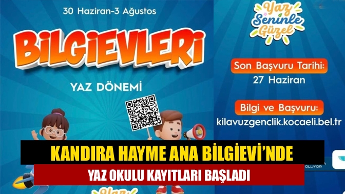 Kandıra Hayme Ana Bilgievi, 8. sınıfa geçen öğrencilere yönelik LGS