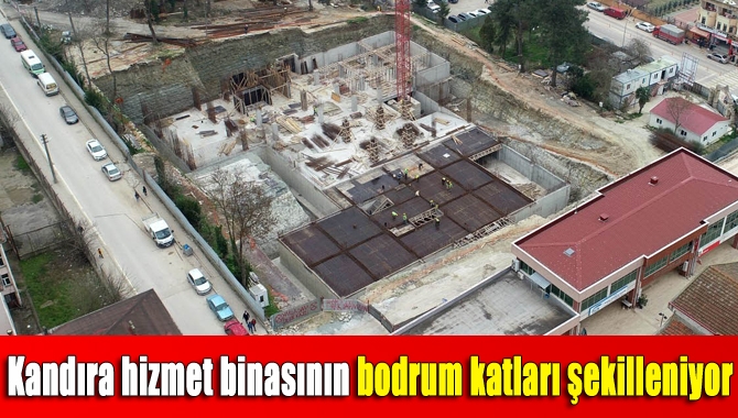 Büyükşehir mülkiyetindeki alan üzerine inşa edilen Kandıra’nın yeni belediye hizmet
