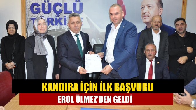 Kandıra Belediye Başkanlığı için AK Parti Kandıra İlçe Başkanlığından istifa