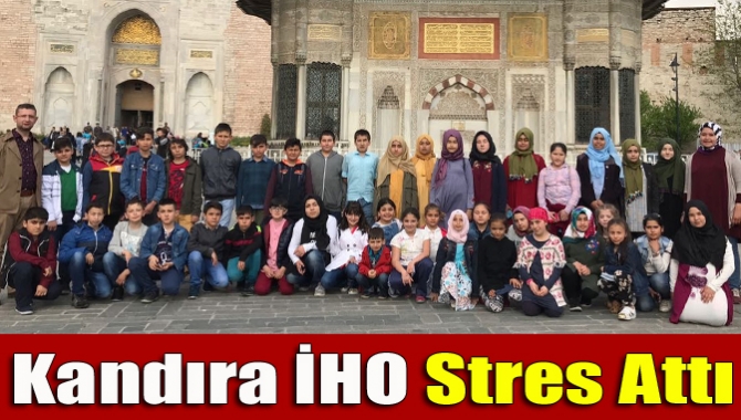 Kandıra İmam-Hatip Ortaokulu, yoğun geçen eğitim-öğretim yılının son günlerinde öğrenciler