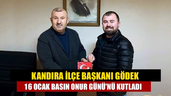 Yeni Refah Partisi Kandıra İlçe Başkanı Levent Gödek16 Ocak Basın