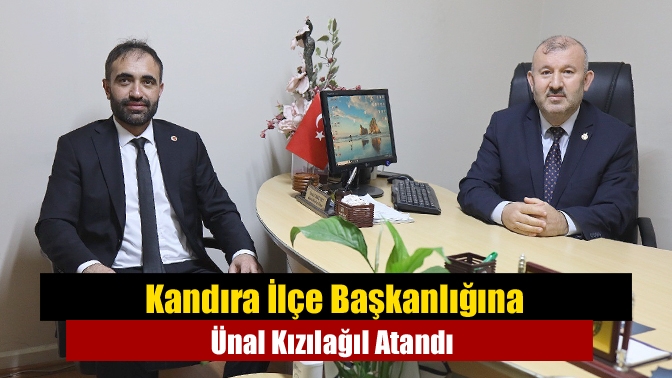 Saadet Partisi Kandıra İlçe Başkanlığına Ünal Kızılağıl atandı. Eski Başkan