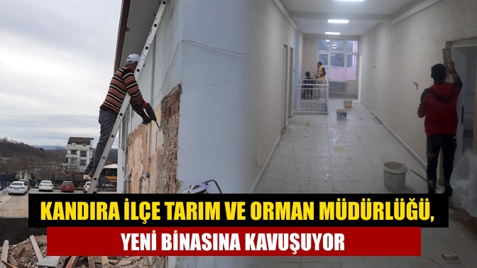Kandıra İlçe Tarım ve Orman Müdürlüğü Mart ayında yeni yerinde