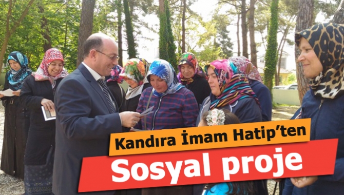 Kandıra İmam Hatip Ortaokulu tarafından düzenlenen “Evin Okula Yakınlaşması ve