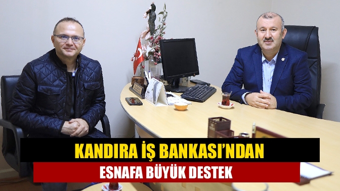 Türkiye İş Bankası Kandıra Şube Müdürü Yalçın Ceylan, Gazetesi’ni ziyaret