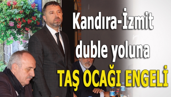 Kandıralı iş adamlarıyla yapılan toplantıda konuşan Belediye Başkanı Ünal Köken,