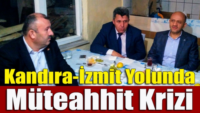 AK Parti Kocaeli Milletvekili Fikri Işık, Kandıra-İzmit duble yolunun ihalesini