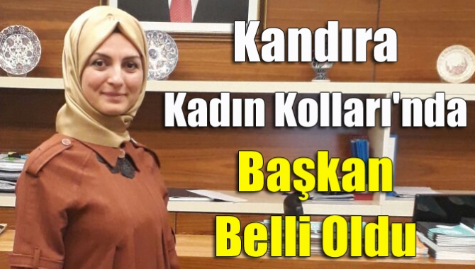 AK Parti Kadın Kollarının Kandıra adayı belirlendi. Ankara Genel Merkez