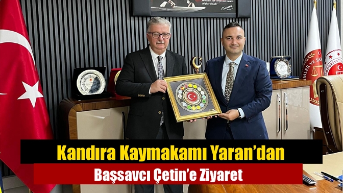 Kandıra Kaymakamı Ömer Lütfi Yaran, Cumhuriyet Başsavcısı Muhammet Sefa Çetin’i