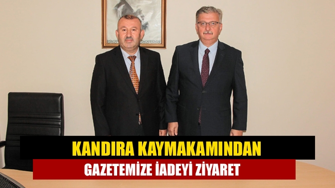 Kandıra Kaymakamlığı görevine Geçtiğimiz Ağustos ayında atanan ilçe Kaymakamı Ömer