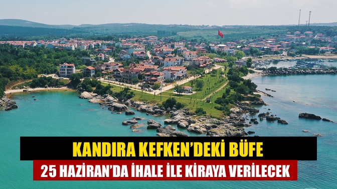 Kocaeli Büyükşehir Belediyesi, Kandıra Kefken Mahallesi’ndeki 145 metrekarelik büfeyi 15