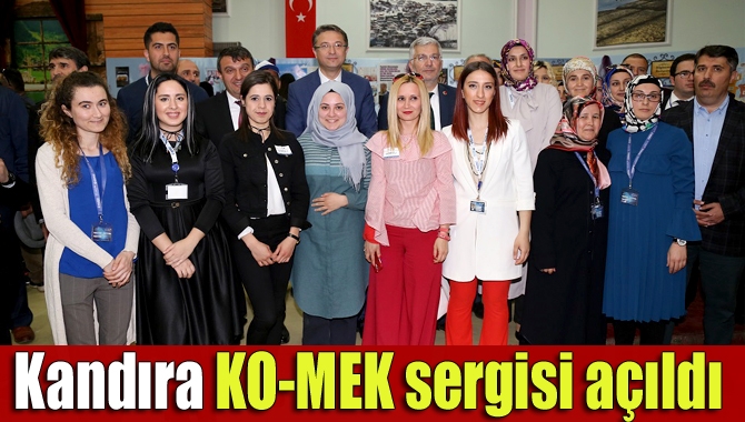 KOMEK 'in '' Gelenekseli Sergile '' temalı Kandıra sergisi Karadeniz