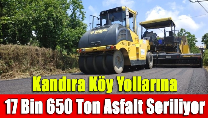 Büyükşehir Belediyesi tarafından Kandıra Bağırganlı-Hacımazlı, Çalköy-Seyrek, Avdan–İshaklar ve Avdan-Sofular köyleri