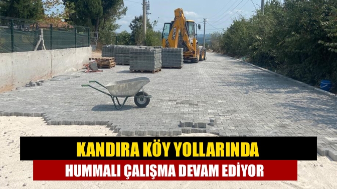 Kocaeli Büyükşehir Belediyesi, köy yollarının da daha kaliteli ve konforlu