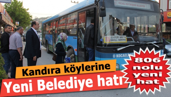 Kocaeli Büyükşehir Belediyesi Toplu Taşıma Daire Başkanlığı İzmit-Kandıra arasında tarafından