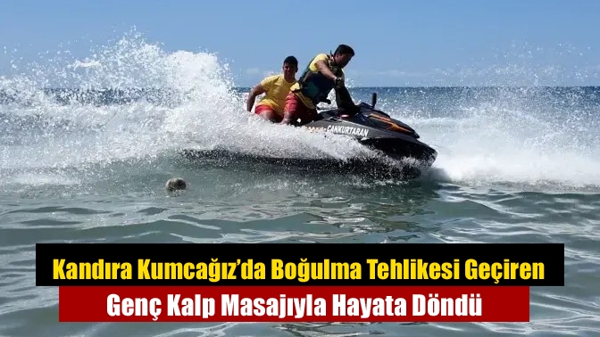 Kandıra Kumcağız Plajı’nda denize giren Erdem Akbaş, akıntıya kapılarak boğulma