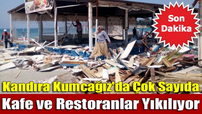 Kandıra’nın sahillerinde bulunan ve köy muhtarlıkları döneminde milli emlak arazileri