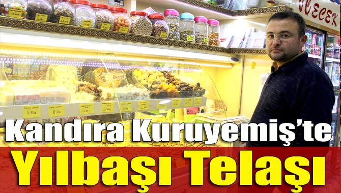 Yeni yıla sayılı saatler kala kuruyemiş satışların artması, kötü bir