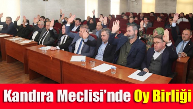 Kandıra Belediye Meclisi mart ayı oturumunda komisyondan gelen raporlar görüşülerek