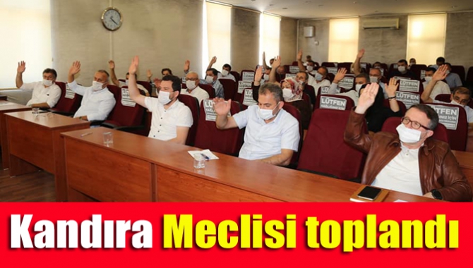 Kandıra Belediye Meclisi’nin Eylül ayı olağan toplantısında görüşülen 3 gündem