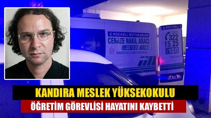 Kocaeli Üniversitesi'nde öğretim görevlisi olarak çalışan Dr. Ersin Uğurkan bir