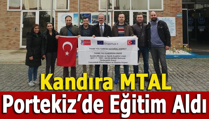 Kandıra Mesleki ve Teknik Anadolu Lisesi’nin 6 eğitimcisi, Portekiz’de eğitim