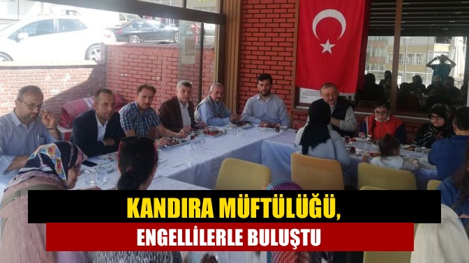 Kandıra İlçe Müftülüğü, 10-16 Mayıs Engelliler Haftası münasebetiyle engelli vatandaşları