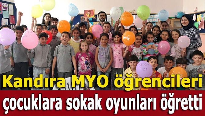 Kandıra Meslek Yüksekokulu öğrencileri “Sincap Fındık ile oyun oynamaya hazır