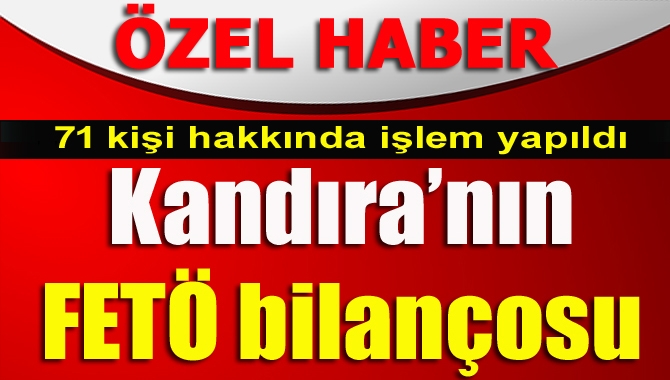 15 Temmuz darbe girişiminin ardından yapılan FETÖ operasyonu kapsamında Kandıra’da