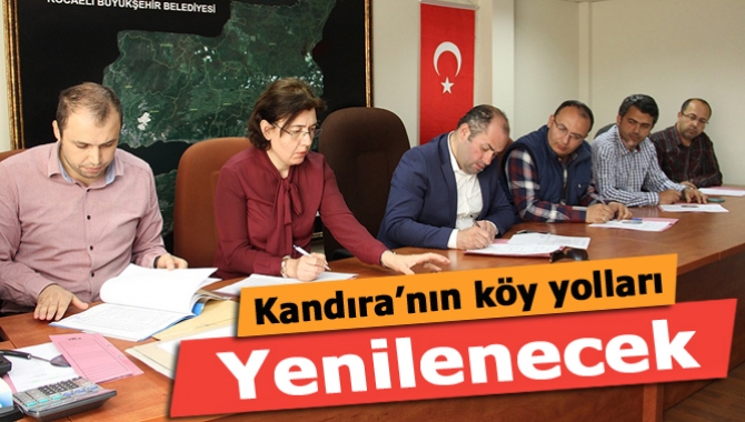 Büyükşehir Belediyesi tarafından Kandıra’nın güney kısmındaki köylerde 25,5 kilometre uzunluğundaki