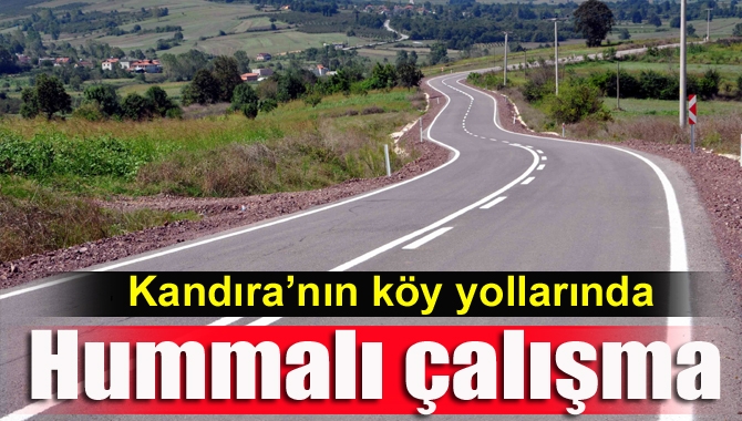 Büyükşehir, Kandıra’daki köy yollarında hummalı bir çalışma yürütüyor