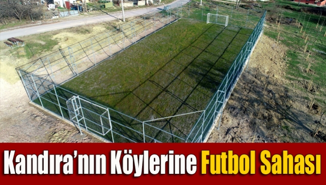 Büyükşehir Belediyesi,Kandıra’nın Alefli, Dalca, Kocakaymaz ve Karaağaç köylerine yaptığı futbol
