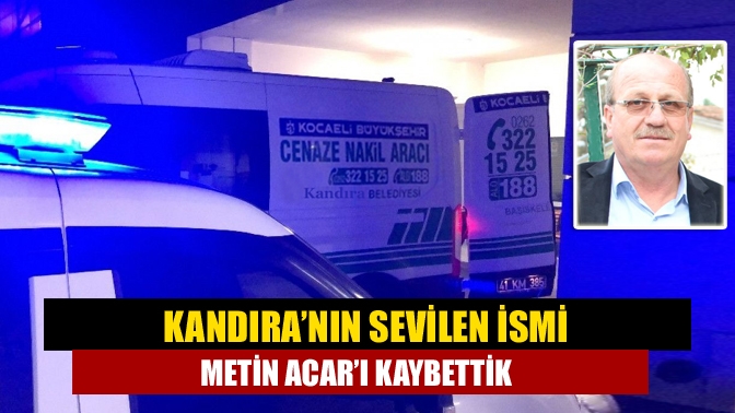 Kandıra’nın tanınan ve sevilen simalarından, uzun yıllar Coca-Cola Kandıra Ana