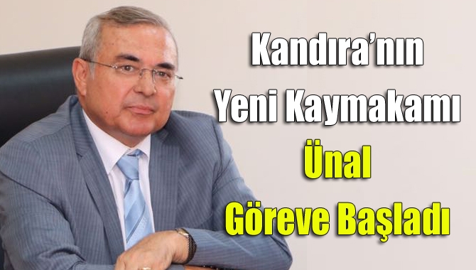 Kandıra Kaymakamlığı’na atanan Mehmet Ünal göreve başladı.