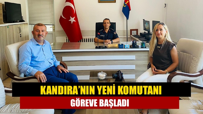 Kandıra İlçe Jandarma Komutanlığı’na atanan Yüzbaşı Selçuk Öztürk, göreve başladı.