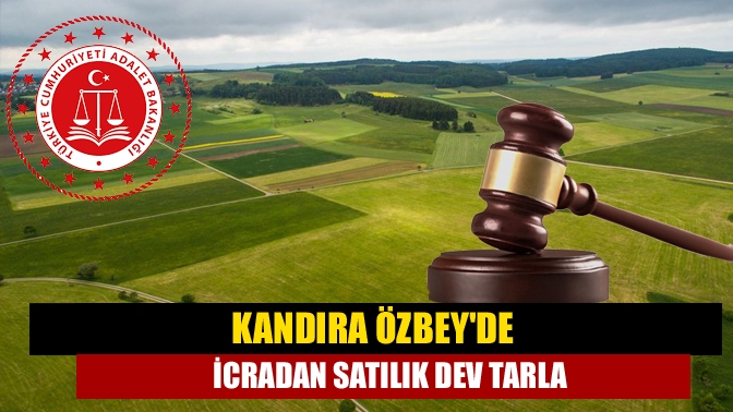 Kandıra Özbey Köyünde  bulunan 10 bin 373 metrekare tarla