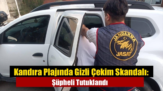 Kefken Kovanağzı Plajı’nda iki genç kızı gizlice görüntülediği iddia edilen