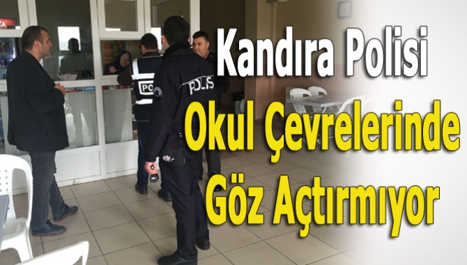 Kandıra İlçe Emniyet Müdürlüğü ekipleri tarafından“Eğitim Güvenliğinde Kararlıyız” uygulamaları kapsamında