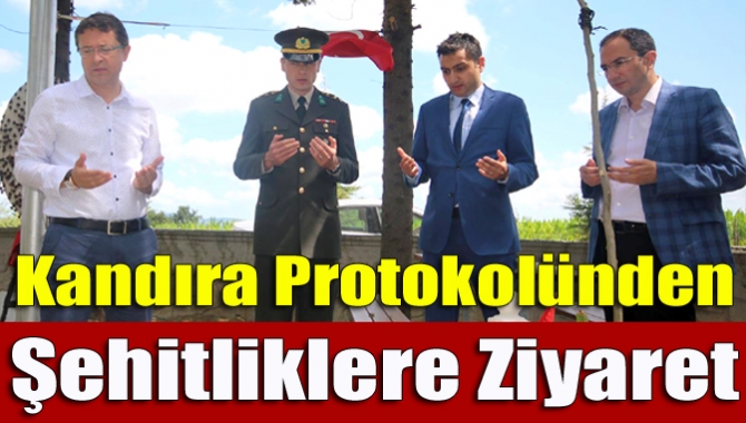 Kandıra protokolü, 15 Temmuz Demokrasi Şehitlerini Anma Programı kapsamında şehitliklere