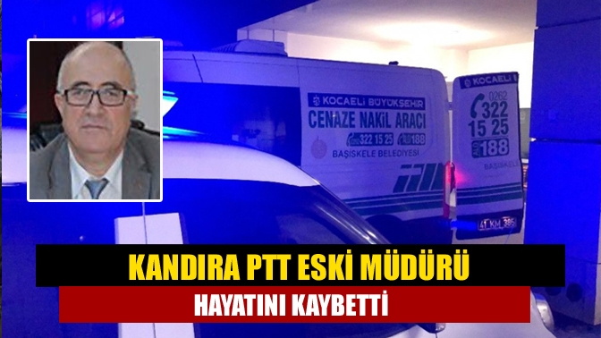 Kandıra PTT Müdürlüğü görevlerinde 13 yıl bulunan (65) Emekli Kandıralı